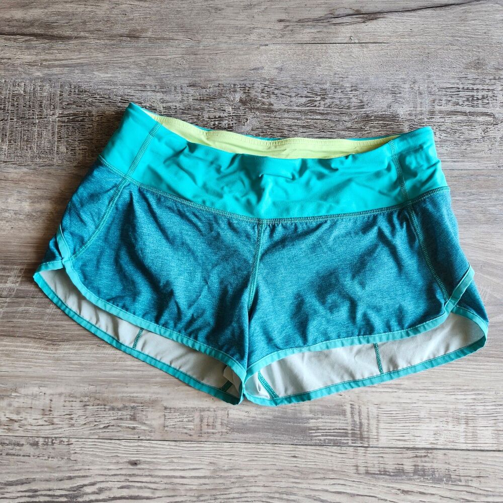 (6) Lululemon Speed Shorts